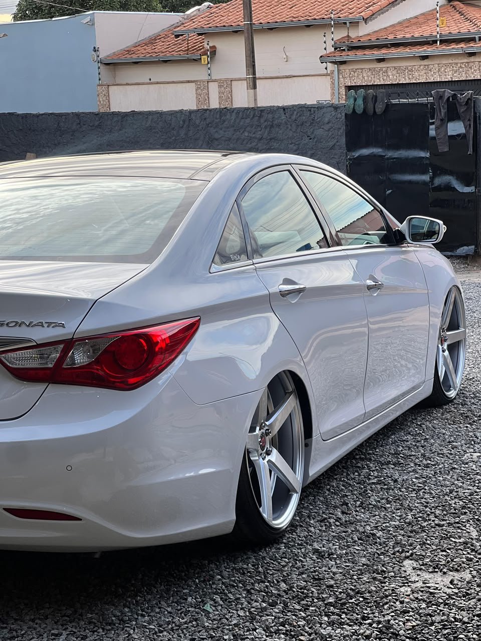 Detalhe traseiro do Hyundai Sonata